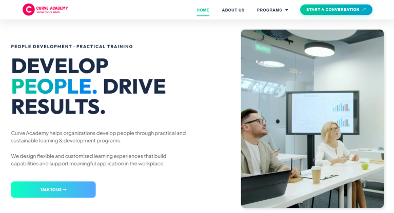 Curve Academy – Case Study Geka Creative